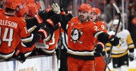 Chris Kreider's scores late tiebreaker, gives Anaheim Ducks 4