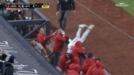 Yankees Player Flips into Red Sox Dugout to Make Acrobatic Catch in Playoff Game