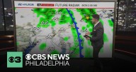 Storms moving through Philadelphia area early Monday morning, strong winds possible