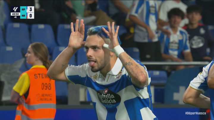 Volve David Mella para a dura proba do Deportivo no Sardinero