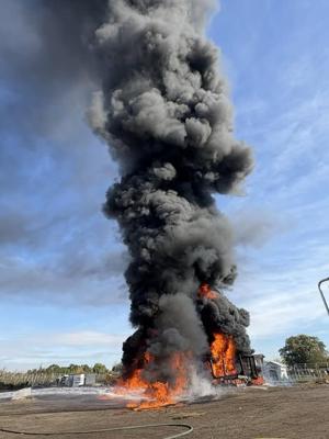 Yakima firefighters respond to farm equipment fire outside Granger