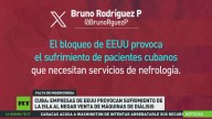 Cuba: Empresas de EE.UU. provocan sufrimiento en la isla al negar venta de máquinas de diálisis