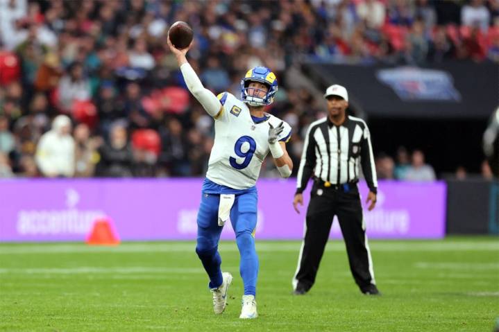 Matthew Stafford’s 5-TD day lifts Rams to win over Jaguars