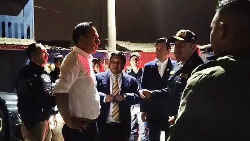 José Jerí participó esta madrugada en requisa en el penal Ancón I