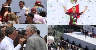 Ellas y ellos ocuparon la primera fila en el informe de Sheinbaum en el Zócalo