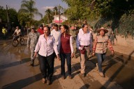 Sheinbaum y Nahle supervisan acciones de recuperación en el norte de Veracruz