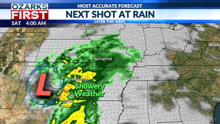 Frost possible for some tonight, widespread rain by Friday