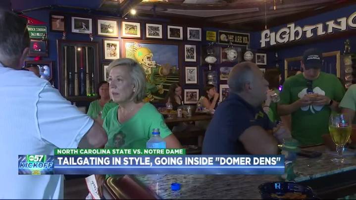 ABC57 visits ‘The Garage Mahal’ of Notre Dame tailgates