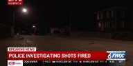 Police investigate gunfire