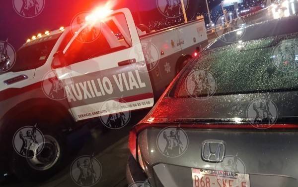 Auxilio Vial atendió 160 servicios durante las lluvias del fin de semana