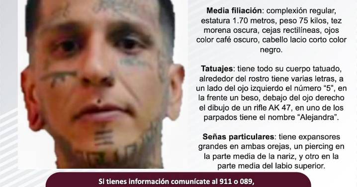 Se busca a Carlos Moisés Pedroza Pérez de 31 años