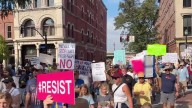 Thousands come together in downtown Louisville for second 'No Kings' rally