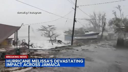 Jamaica Hurricane Melissa update: Chicago-area residents stranded as Category 5 Hurricane brings flooding, catastrophic winds