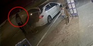 Video: así fue el encuentro entre el doble femicida de Córdoba y el chofer que está desaparecido