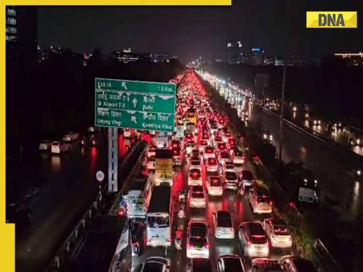 Massive traffic jam on Delhi-Kolkata highway, vehicles reportedly stuck for...
