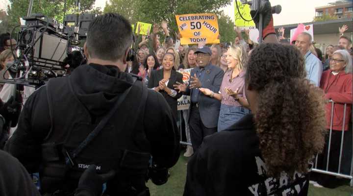 Tulsan's pack Guthrie Green for unforgettable morning with TODAY