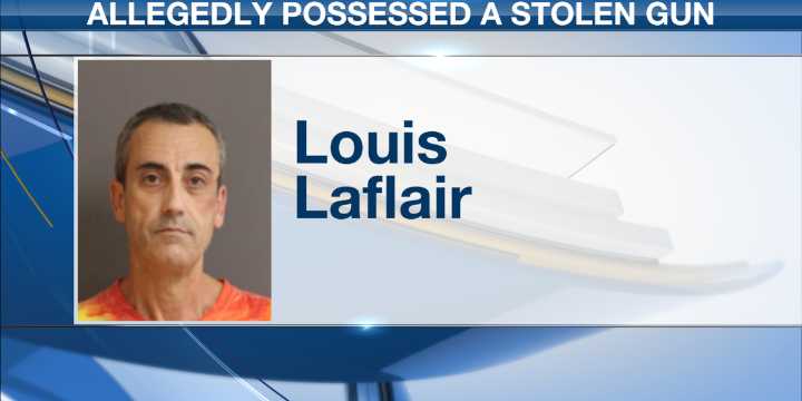 Ogdensburg man arrested after allegedly possessing a stolen gun