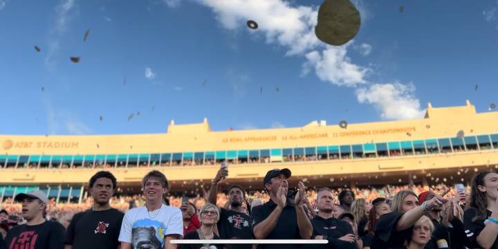 Big 12 increasing penalties for objects thrown on the field to $100,000 fine
