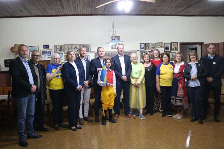 Oberá recibió la visita del Embajador de Suecia en Argentina