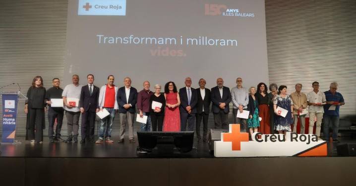 Creu Roja celebra con una gala 150 años de acción humanitaria en Baleares