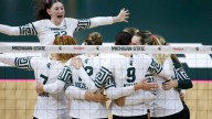 Photos: Michigan State vs Maryland volleyball