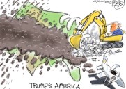 Cartoonist’s take: Trump’s America