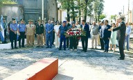 Caniza encabezó el homenaje al soldado José Coronel y a los héroes del Regimiento 29