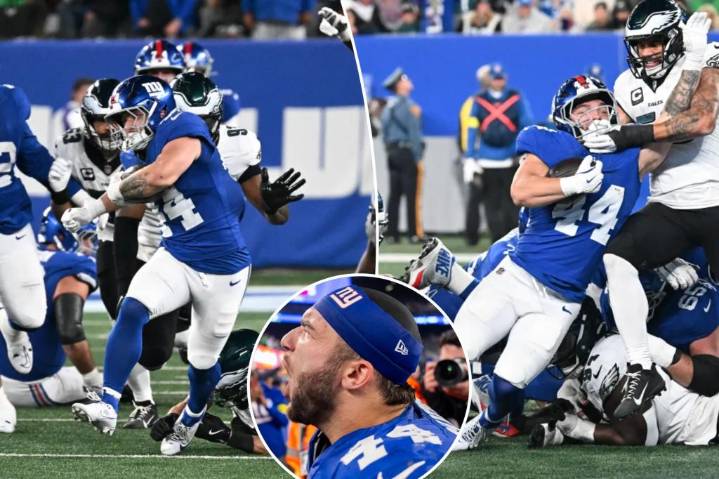 Cam Skattebo the Giants' force of nature who can't be denied