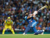 Rohit Sharma registers 50th international century during 3rd ODI