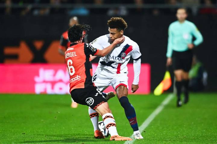PSG tropieza ante el Lorient y compromete su liderato en la Ligue 1