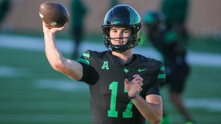 North Texas’ QB Drew Mestemaker throws for insane 608 yards vs. Charlotte