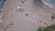 Heavy rain lashes Hyderabad, low lying areas waterlogged