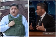 JB Pritzker Reports From ‘War-Torn Chicago’ On Jimmy Kimmel