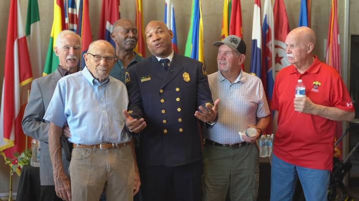How one childhood encounter changed a Dallas firefighter's life