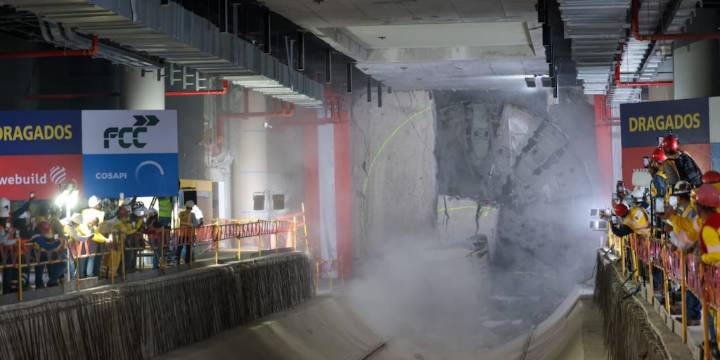 Línea 2 del Metro: Tuneladora ‘Delia’ culmina otro tramo y se prepara para dirigirse a la estación San Marcos
