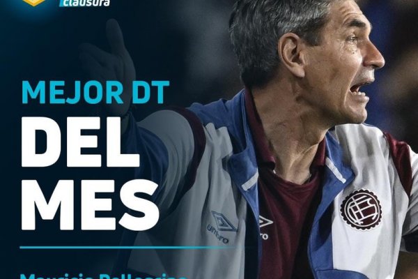 Mauricio Pellegrino, elegido Mejor D.T del mes