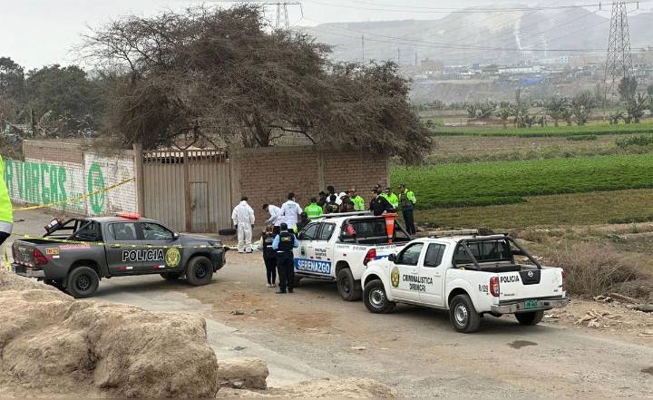 Asesinan a 3 hombres tras ser llevados a descampado en San Martín de Porres