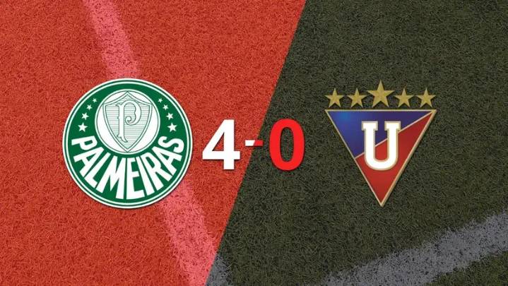 Copa Libertadores: Palmeiras revirtió la serie, venció a Liga de Quito y avanzó a la final