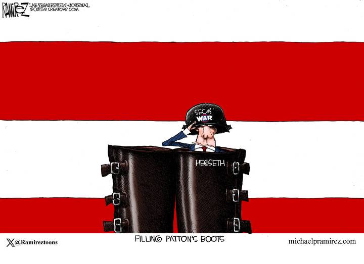 CARTOON: From Patton to patently absurd