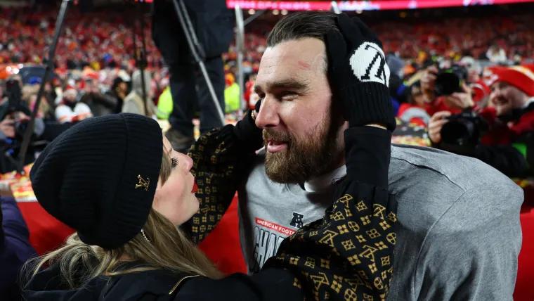 Is Taylor Swift at Chiefs vs. Commanders today? Updates on if star is watching Travis Kelce in NFL Week 8 'MNF' game