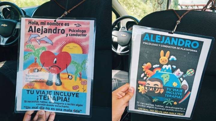 La terapia llega en Didi; conductor sorprende al ofrecer sesiones en pleno viaje