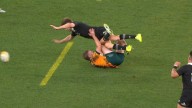 Bledisloe Cup 2025: Wallabies vs All Blacks, Jordie Barrett falcon, Quinn Tupaea try video