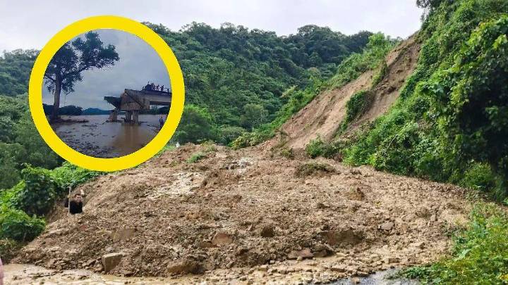 María sólo se comunica con sus familiares en Huehuetla por unos segundos
