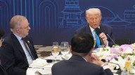 Anthony Albanese sat next to man of the hour at APEC dinner celebrating Donald Trump in South Korea