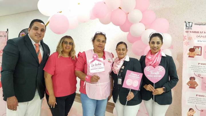 Promueve IMSS prevención del cáncer de mama