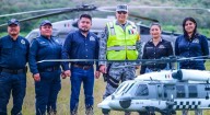 Despliegan maniobra aérea para restablecer agua para 9 mil habitantes en Jacala