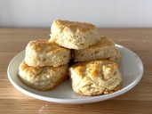 I'm an inexperienced baker who tried making Joanna Gaines' biscuits. The recipe was surprisingly easy to follow.