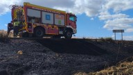 Extinguido en Cuevas del Becerro un incendio agrícola junto a la A