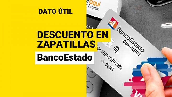 ¿Vas a comprar zapatillas? Conoce las tiendas con descuentos para clientes de BancoEstado