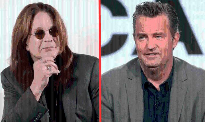 Salió a la luz un inédito secreto que relaciona a Matthew Perry con Ozzy Osbourne